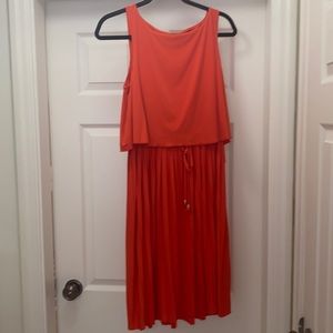 Ivanka Trump Orange Dress